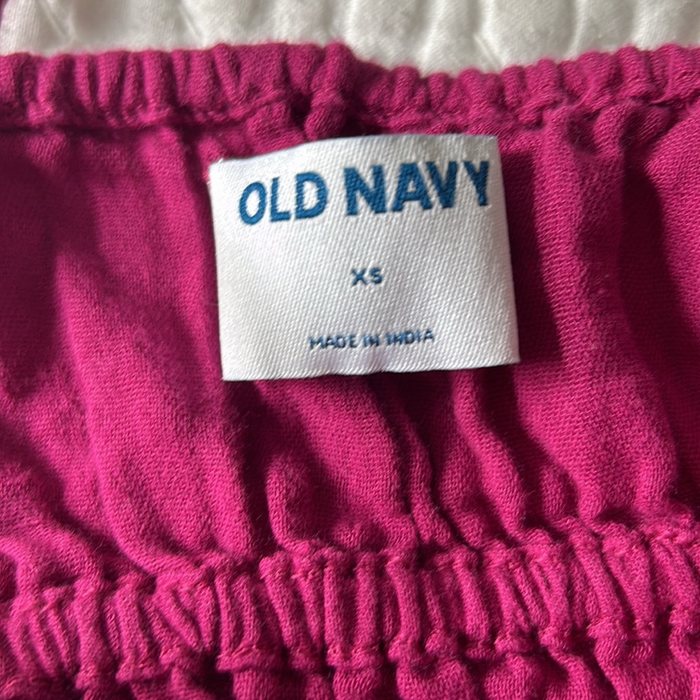 Dark purple/pink long flowy dress - Old Navy - size xs - Picture 3 of 4